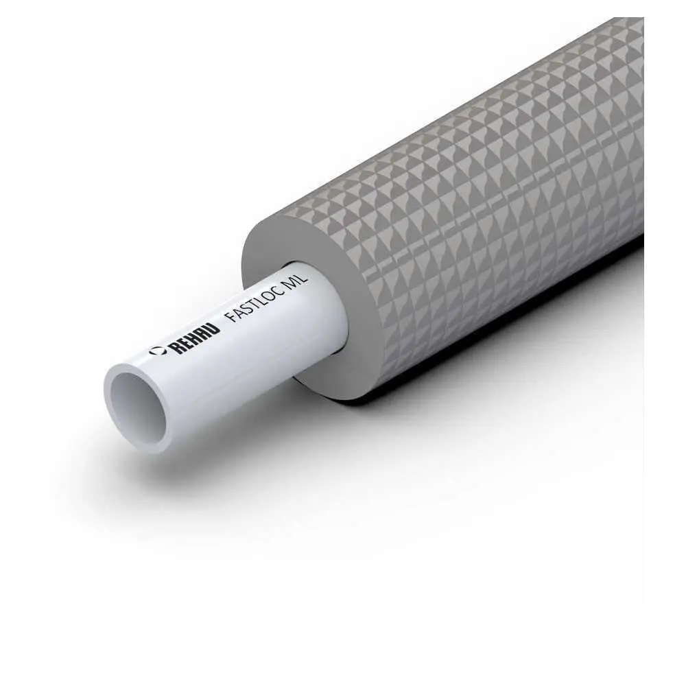 REHAU Universalrohr FASTLOC ML in runder Dämmung-13729861050
