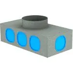 Kermi Verteiler x-well NW 125 mm Muf., m 8 Anschl. a. verz. St.-Y2202000002K