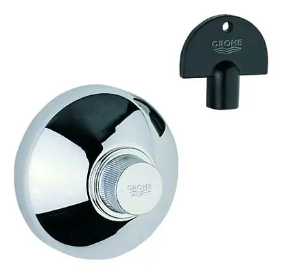 GROHE UP-Ventil-Oberbau 19840, T: 20-80mm Steckschlüssel, chrom-19840000