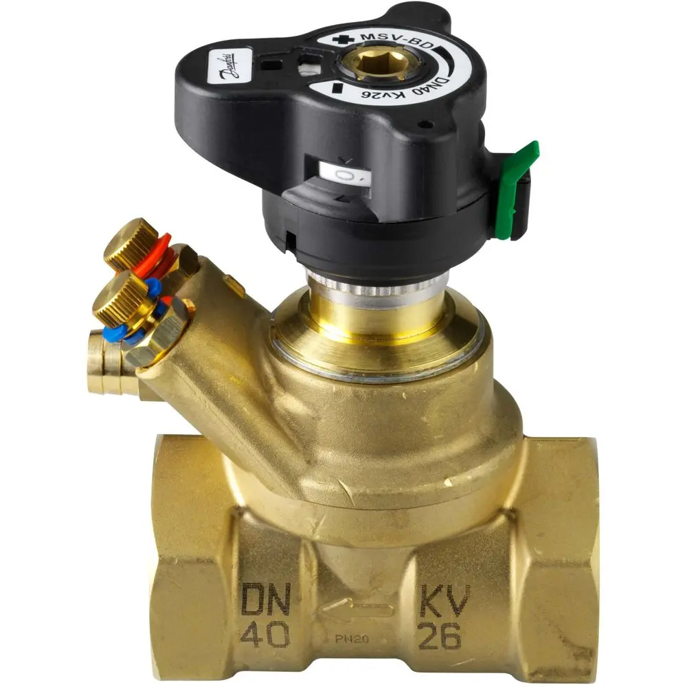 Danfoss Strangregulier-/Messventil LENO MSV-BD DN 40, Rp 1 1/2"-003Z4005