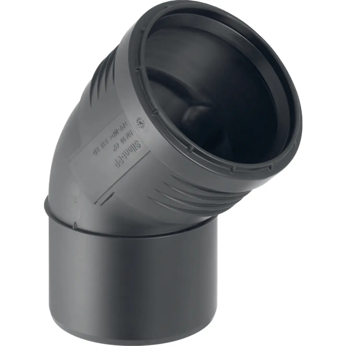 Geberit Bogen Silent PP DN 30, 45°, schalloptimiert 390022141-390022141