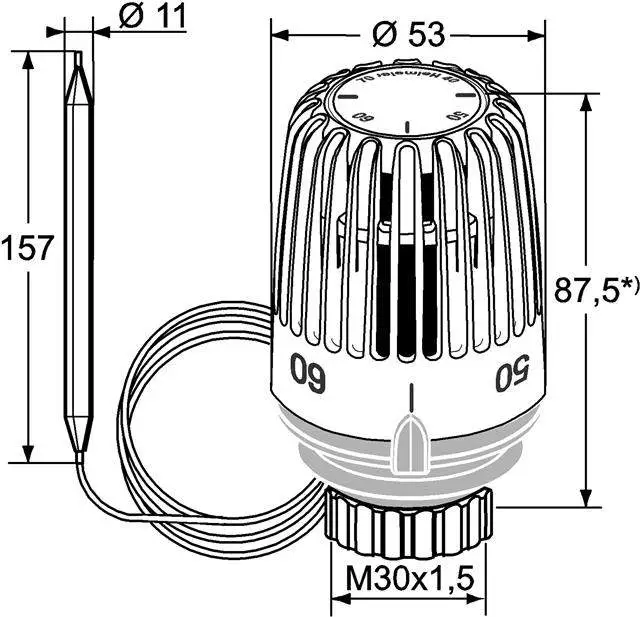 IMI Thermostat-Kopf K-6412-09.500