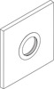 hansgrohe Dekorscheibe gr.Axor Citterio WUP/DUP chrom-96750000