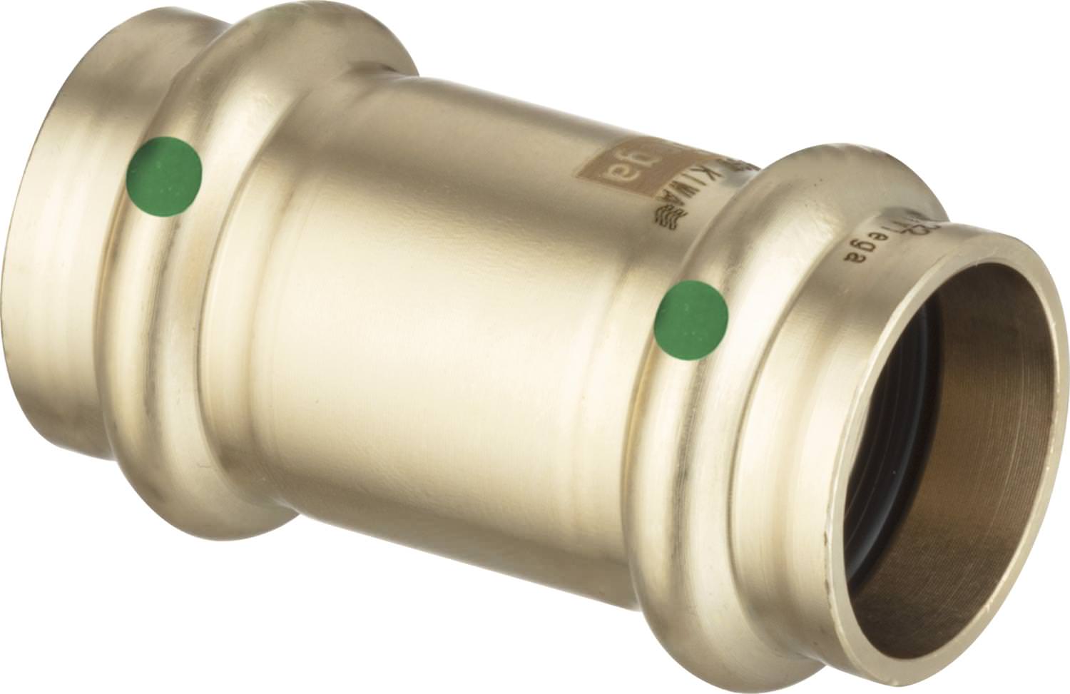 Viega Sanpress 2215 Muffe 15mm ,Siliziumbronze 107727-107727