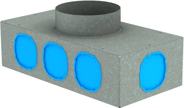 Kermi Verteiler x-well NW 125 mm Muf., m 8 Anschl. a. verz. St.-Y2202000002K Kermi Verteiler x-well NW 125 mm Muf., m 8 Anschl. a. verz. St.-Y2202000002K