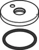 hansgrohe Rosette für Auslauf Metropol S 3-Loch Bidet-/Waschtischarmatur chrom-97505000