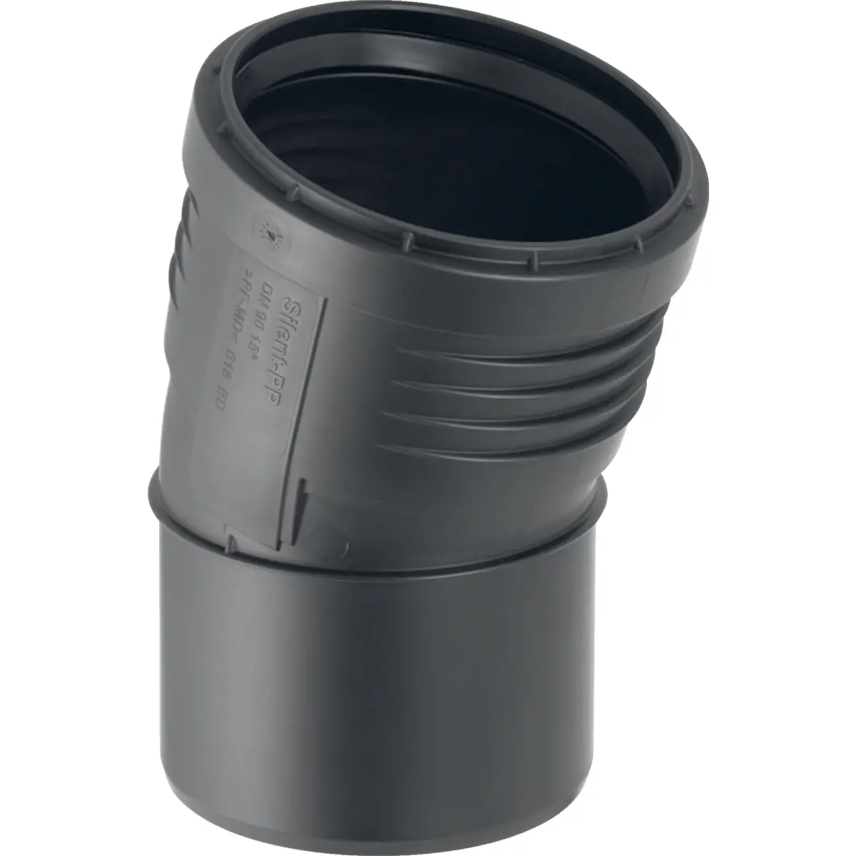 Geberit Bogen Silent PP DN 30, 15°, schalloptimiert 390020141-390020141