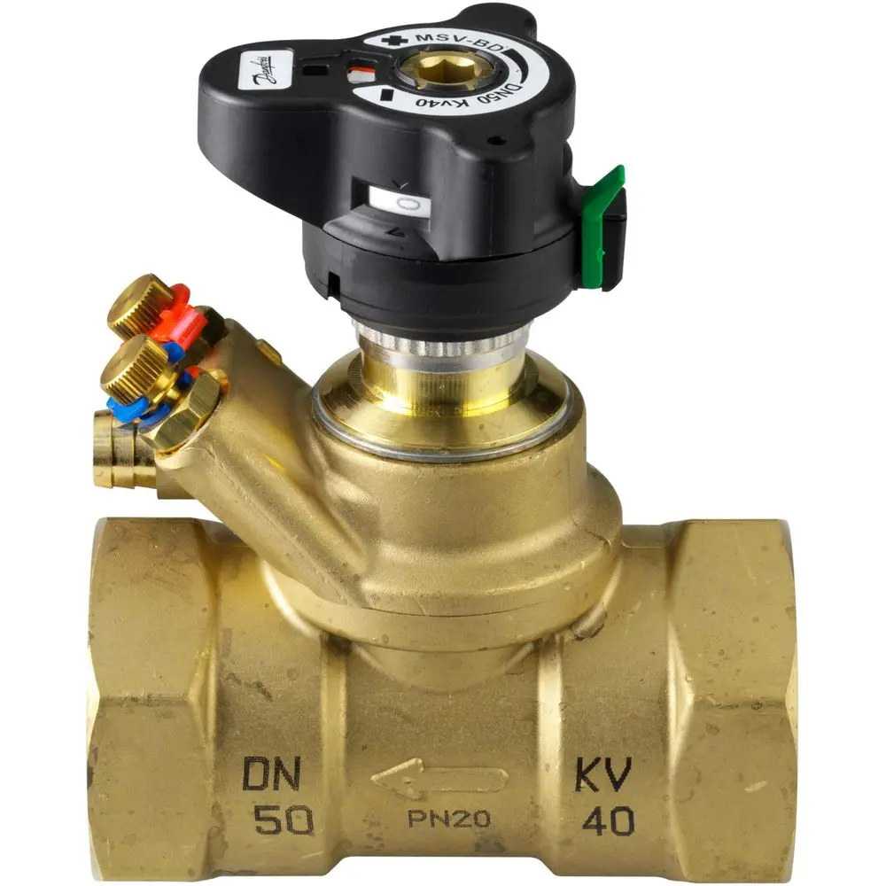 Danfoss Strangregulier-/Messventil LENO MSV-BD DN 50, Rp 2"-003Z4006