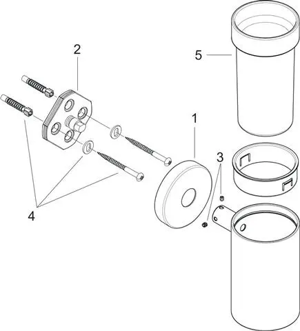Hansgrohe Glashalter Logis-40518000