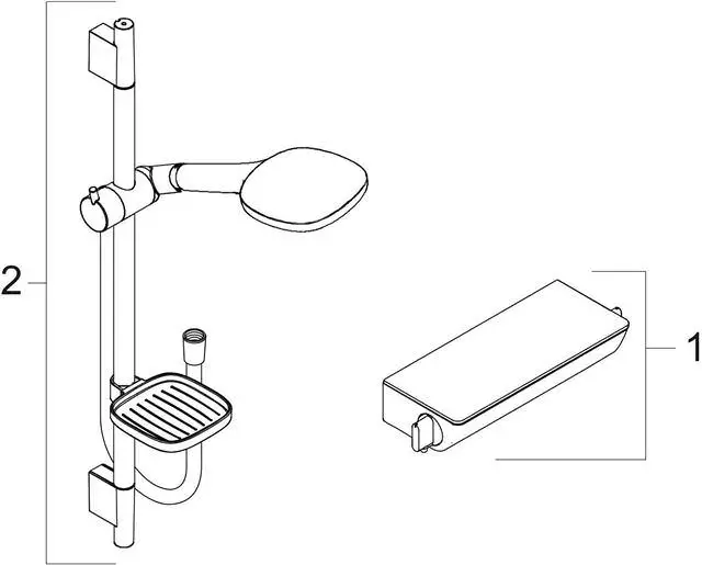 Hansgrohe Brauseset Raindance Select E 120-27038000
