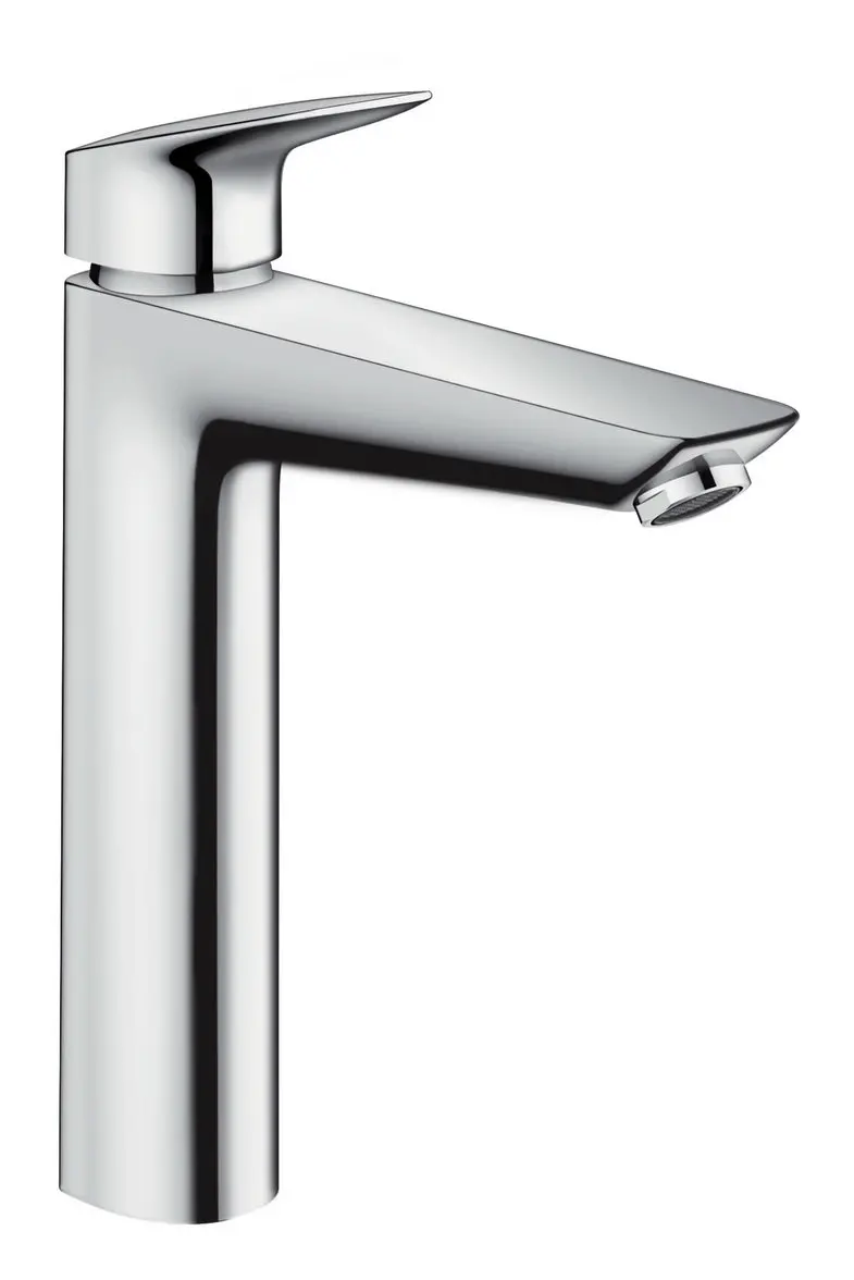 Hansgrohe Waschtisch-Einhebelmischer Logis 190 EcoSmart 5 l/min, mit Zugstangen-Ablaufgarnitur, chrom-71090000
