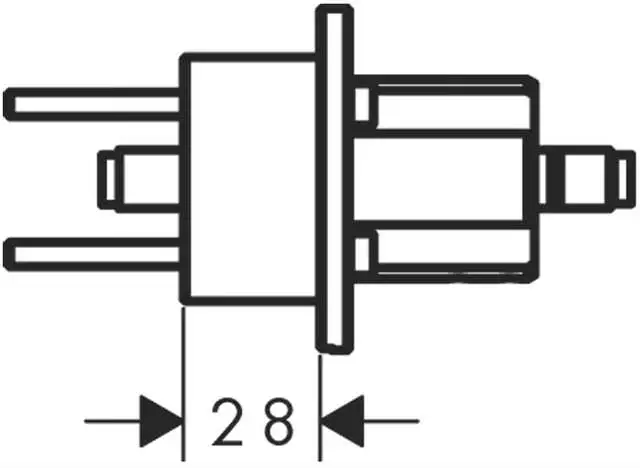hansgrohe Verlängerungset Axor Starck Organic 28 mm, für Waschtischmischer-12918000