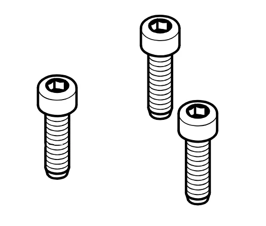hansgrohe Zylinderschraube Set M10 x 35 mm/A2-97670000