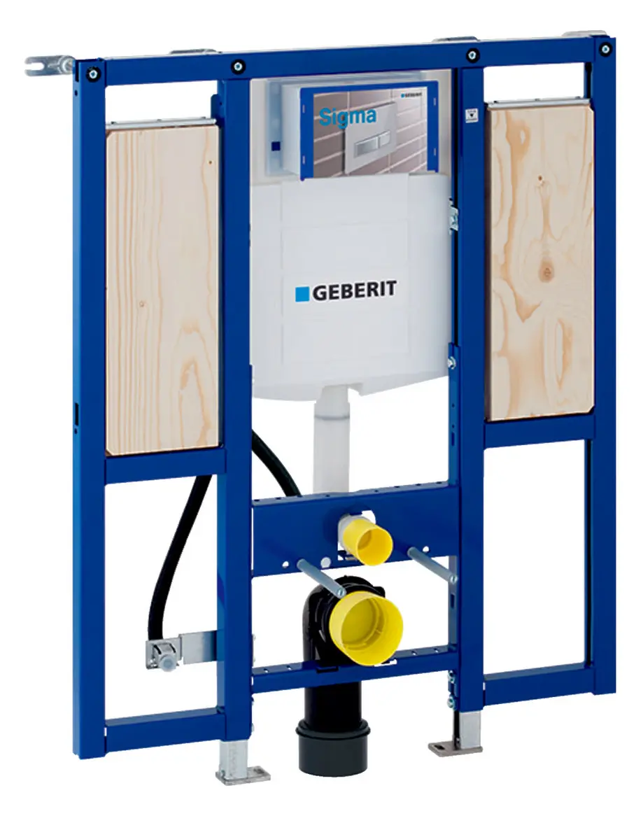 Geberit Duofix Element für Wand-WC, 112 cm, mit Sigma UP-Spülkasten 12 cm, barrierefrei, für Stütz--111375005