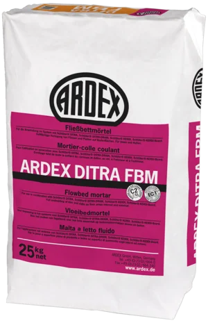 Ardex Ditra FBM Fließbettmörtel, C2 a 25 kg Sack-54205 Ardex Ditra FBM Fließbettmörtel, C2 a 25 kg Sack-54205