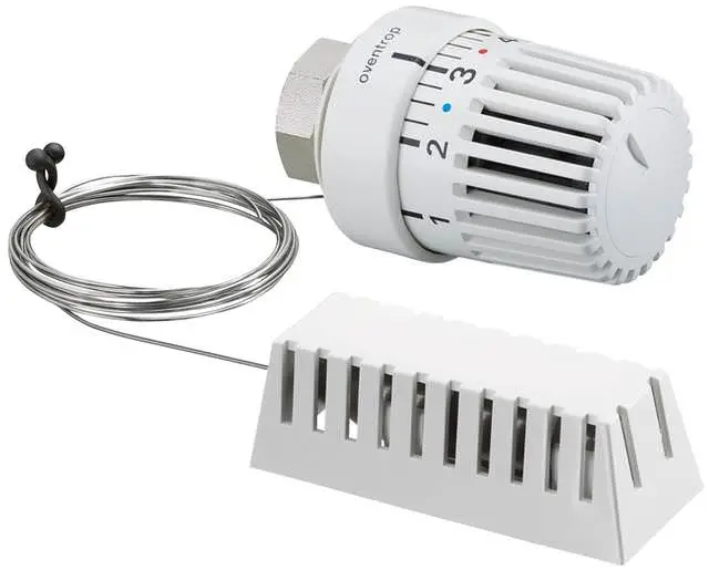 Oventrop Thermostat Uni LH 7-28 GradC, we, Fernf. 2 m, m. Nullst.