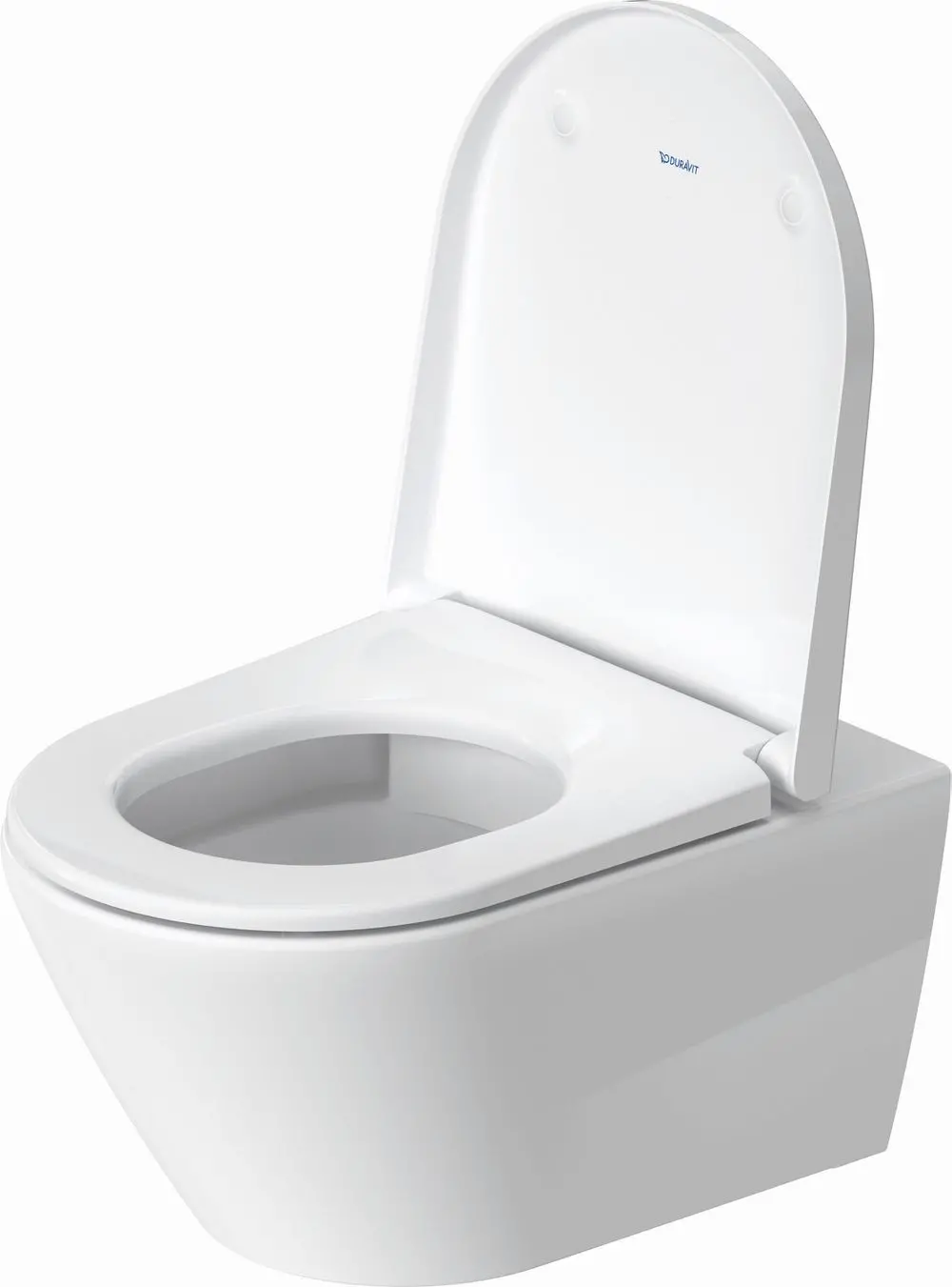 Duravit Wand-WC Set D-Neo weiß, spülrandlos 540 mm, WC-Sitz m. SoftClose, inkl. Durafix-45770900A1