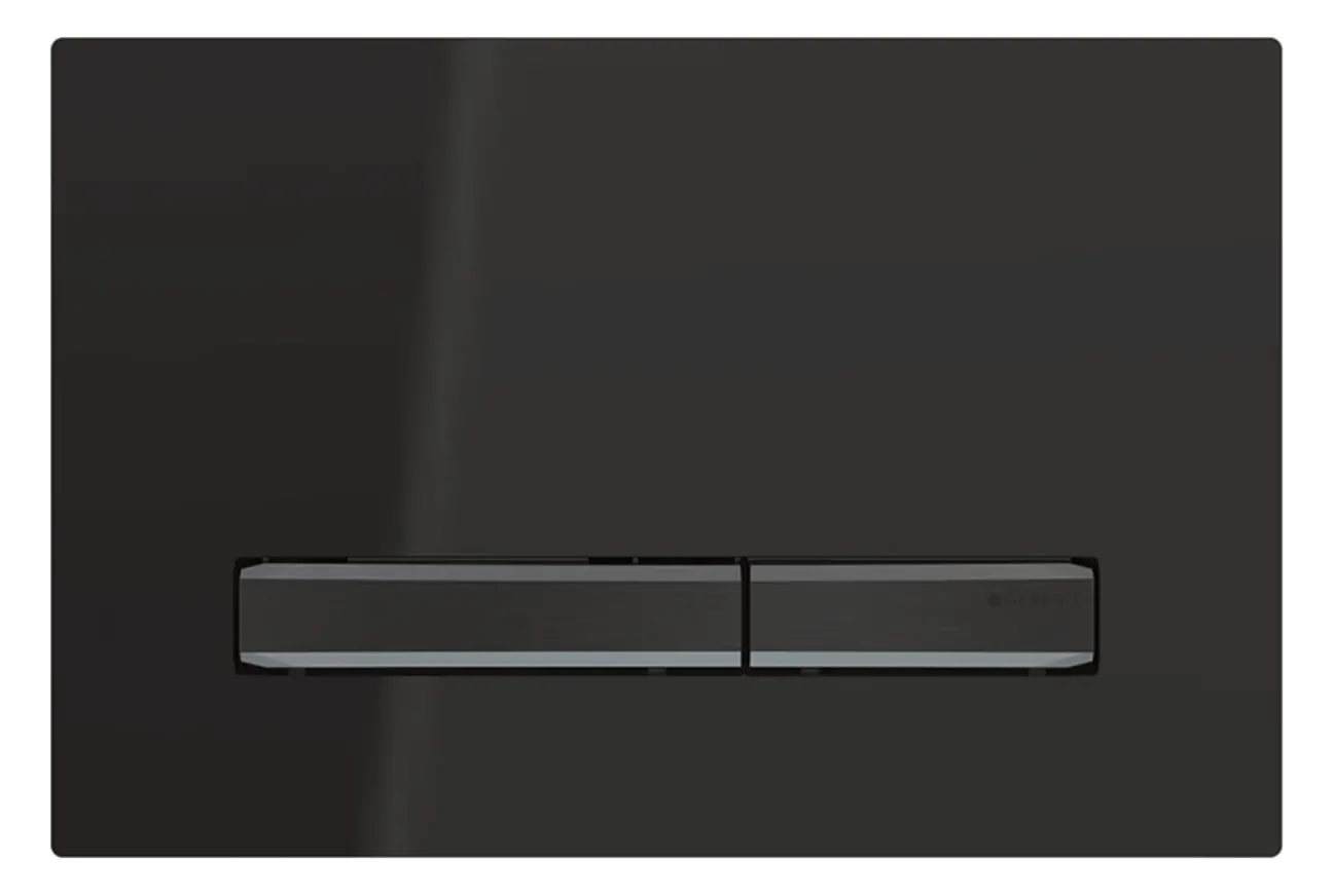 Geberit Betätigungsplatte Sigma50 schwarz/schwarzchrom 115.671.DW.2-115671DW2