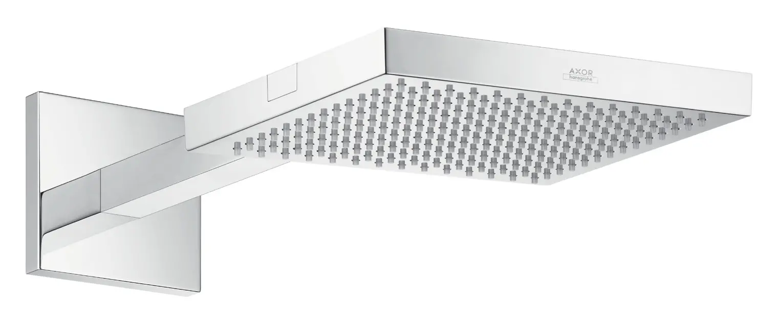 Kopfbrause Axor Starck 240/240 1jet 240 x 240 mm, Wandmontage, mit Brausearm, DN 15, chrom-10925000