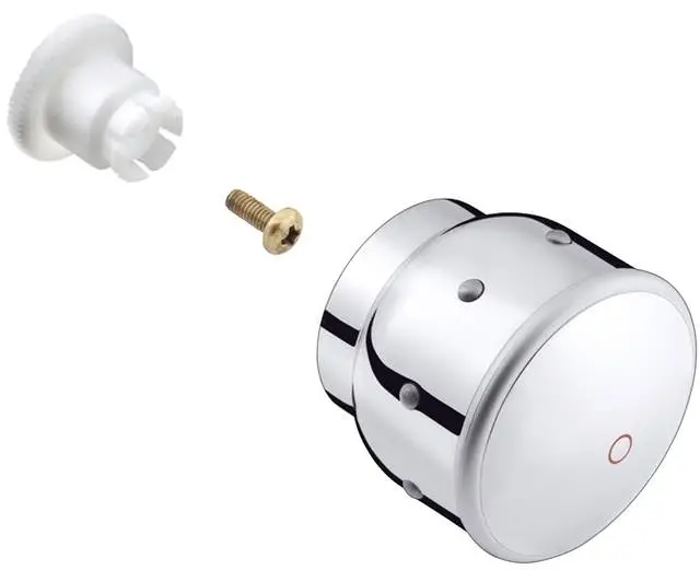 hansgrohe Griff für Mondial Warmwasserseite weiss/gold optik-15292490