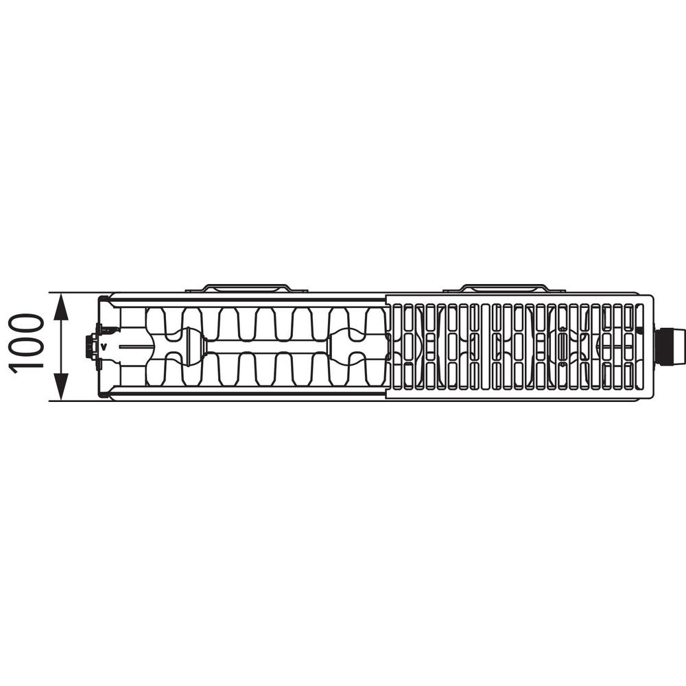 Kermi therm-x2 Profil-Vmulti Ventilheizkörper-