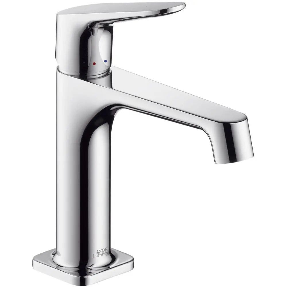Waschtisch-Einhebelmischer Axor Citterio M 100 Ausladung 128 mm, nicht verschließbares Ventil, chrom-34017000