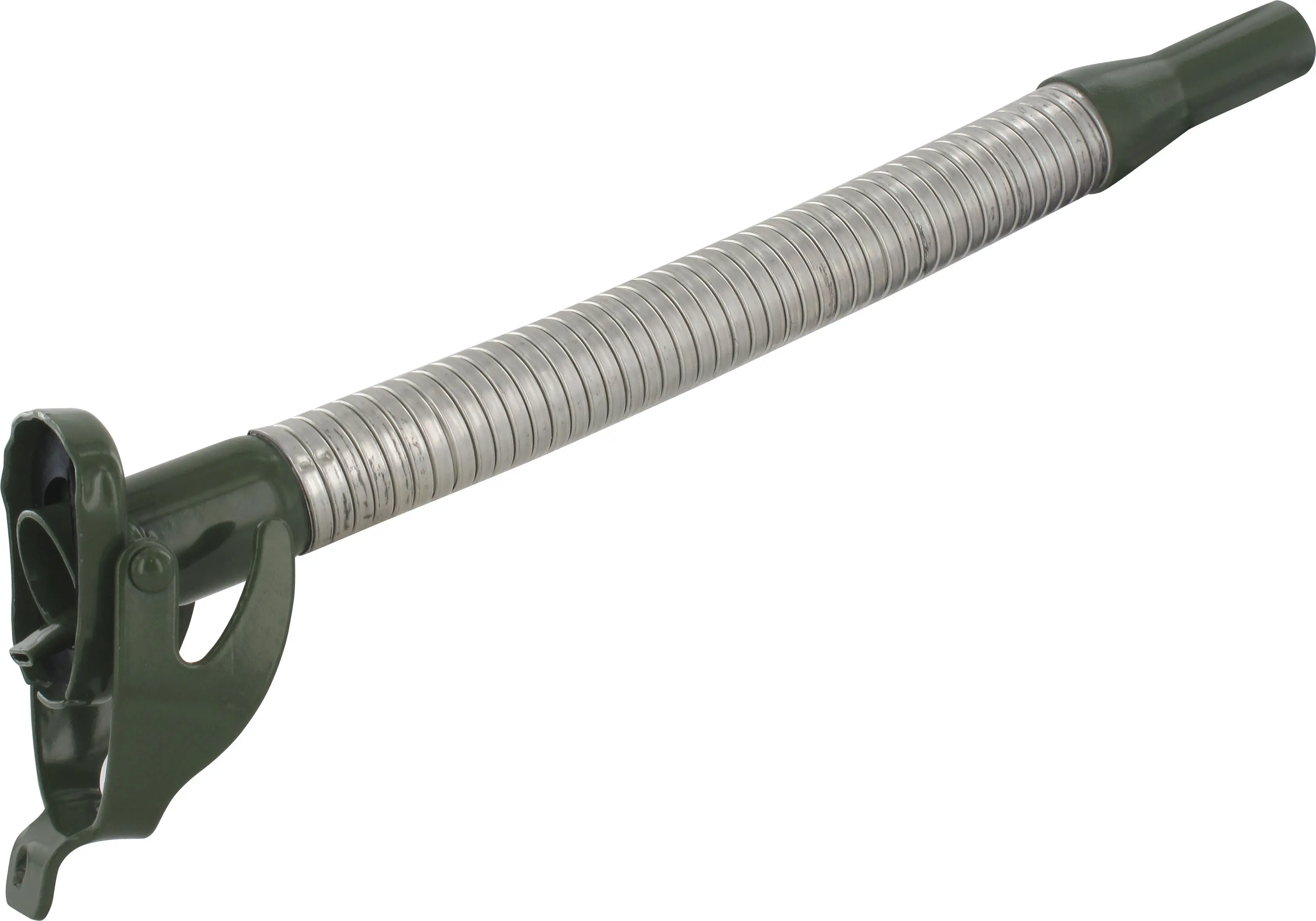 Triuso Flexibles Auslaufrohr, für Metallkanister, mit Entlüftungsrohr und internem Filter Klinge, Rasiermesser, Waffe,