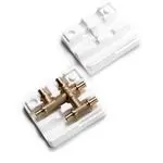 Rehau Kreuzungsfitting RAUTITAN 20x16x20mm, Messing, für Heizung-11777021001