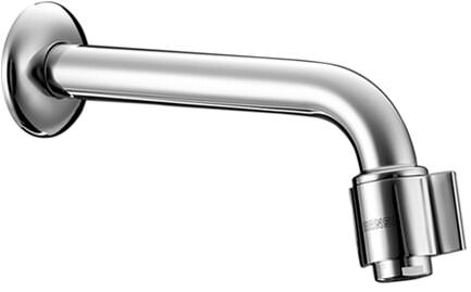 Waschtisch-Wand-Auslaufventil HANSANOVA chrom, Ausladung 106mm-868101