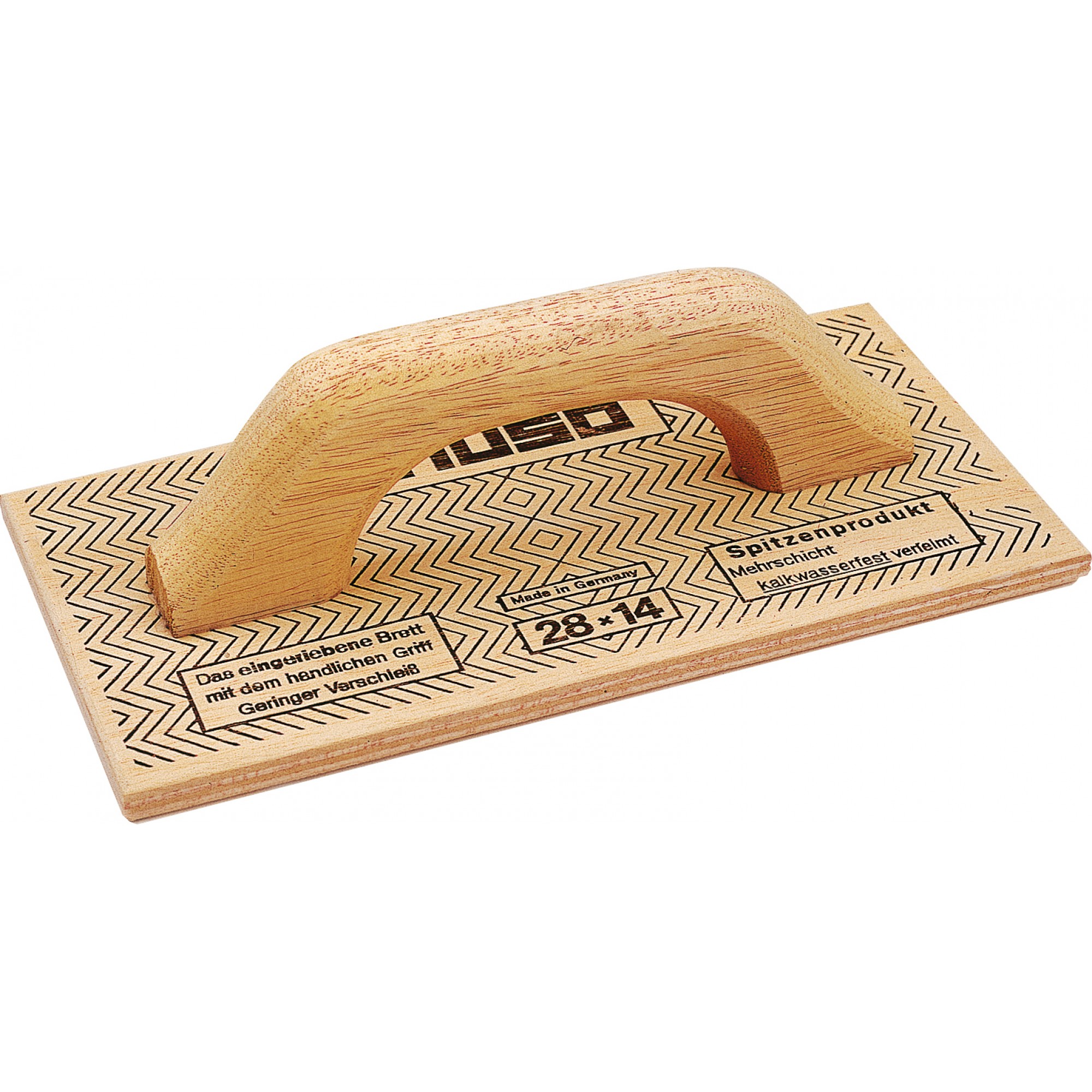Triuso Mehrschicht-Holz-Reibebrett – 200 x 360 mm 2036T-2036T