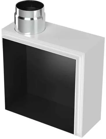 Kermi Unterputzgehäuse x-well A20 UG-BG m Brandschutzgeh., m Metall-Ausblasst.-Y3506020003K