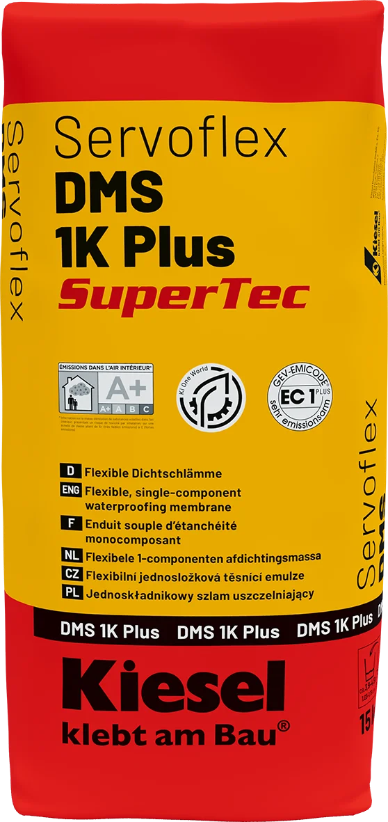 Kiesel - Servoflex DMS 1K Plus Supertec grau, 15 kg, flexibel-12012