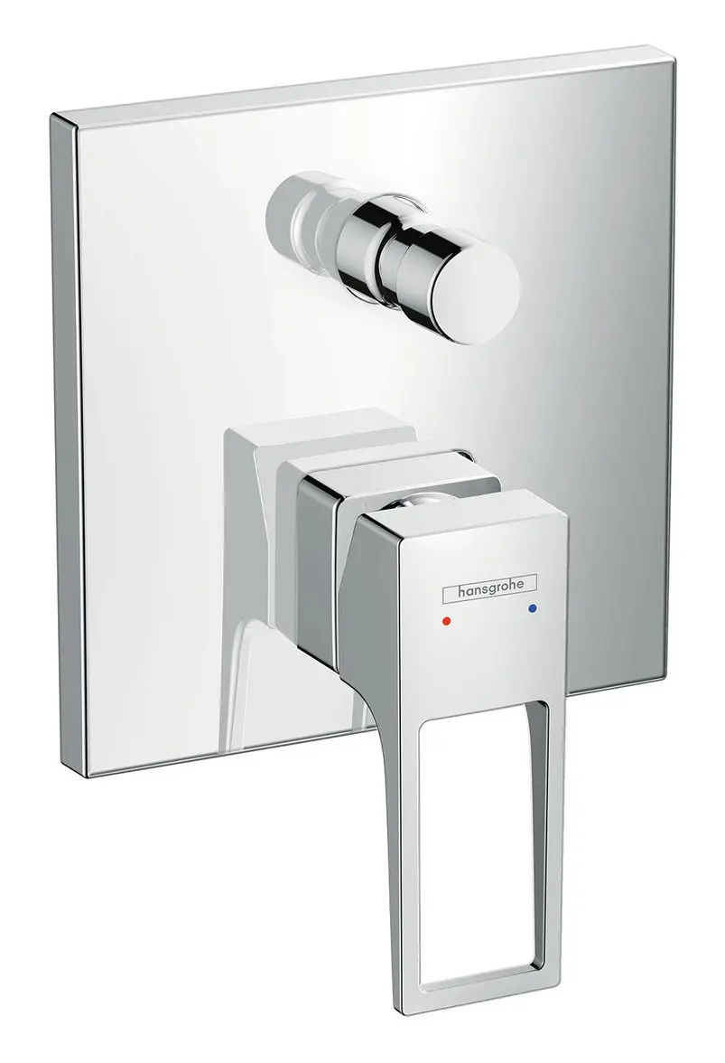 hansgrohe Fertigmontageset Metropol UP-Wannen-Einhebelmischer, mit Bügelgriff, chrom-74545000