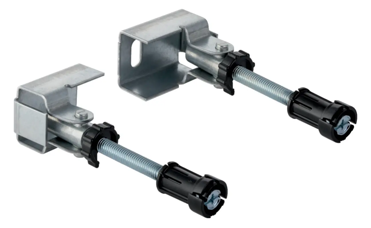 Geberit Duofix Set Wandanker für Einzelmontage, Ecklösung (2 St.) 111.835.00.1-111835001