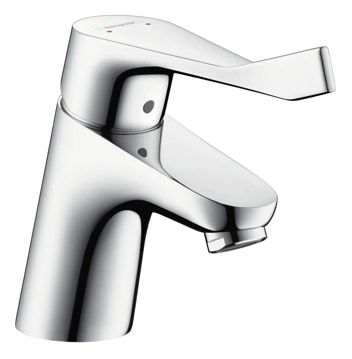 Hansgrohe Waschtisch-Einhebelmischer Focus Care chrom, extra langer Hebel-31910000