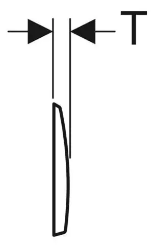Geberit Betätigungsplatte Kappa50:-115260111