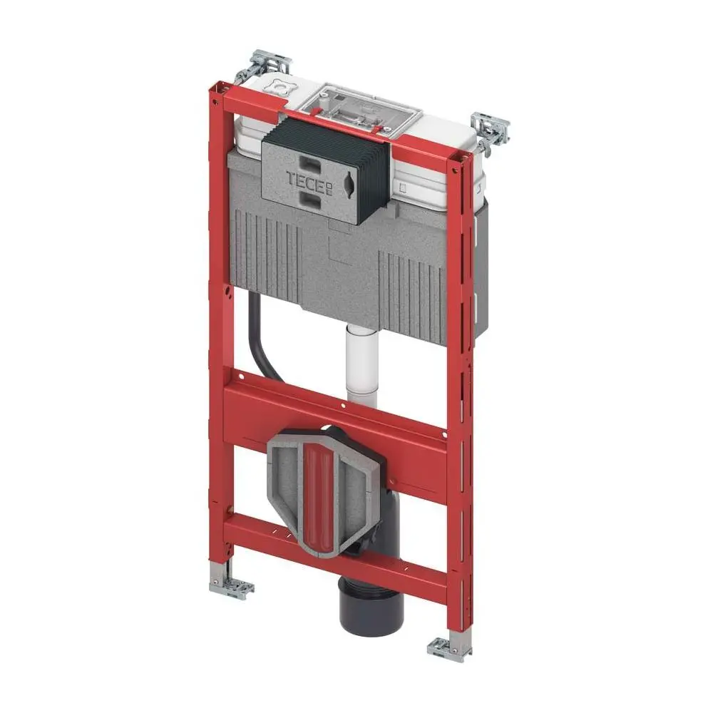 TECE WC-Modul TECEprofil BH 980 mm, mit Spülkasten, Betätigung vorne/oben-9300322