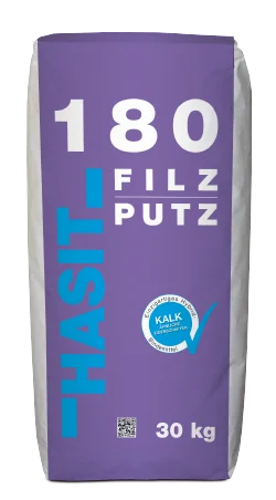 Hasit 180 Filzputz i. S. a 30 kg, Einlagiger Putz mit Hybrid-Bindemittel für den Innenbereich-2000093958