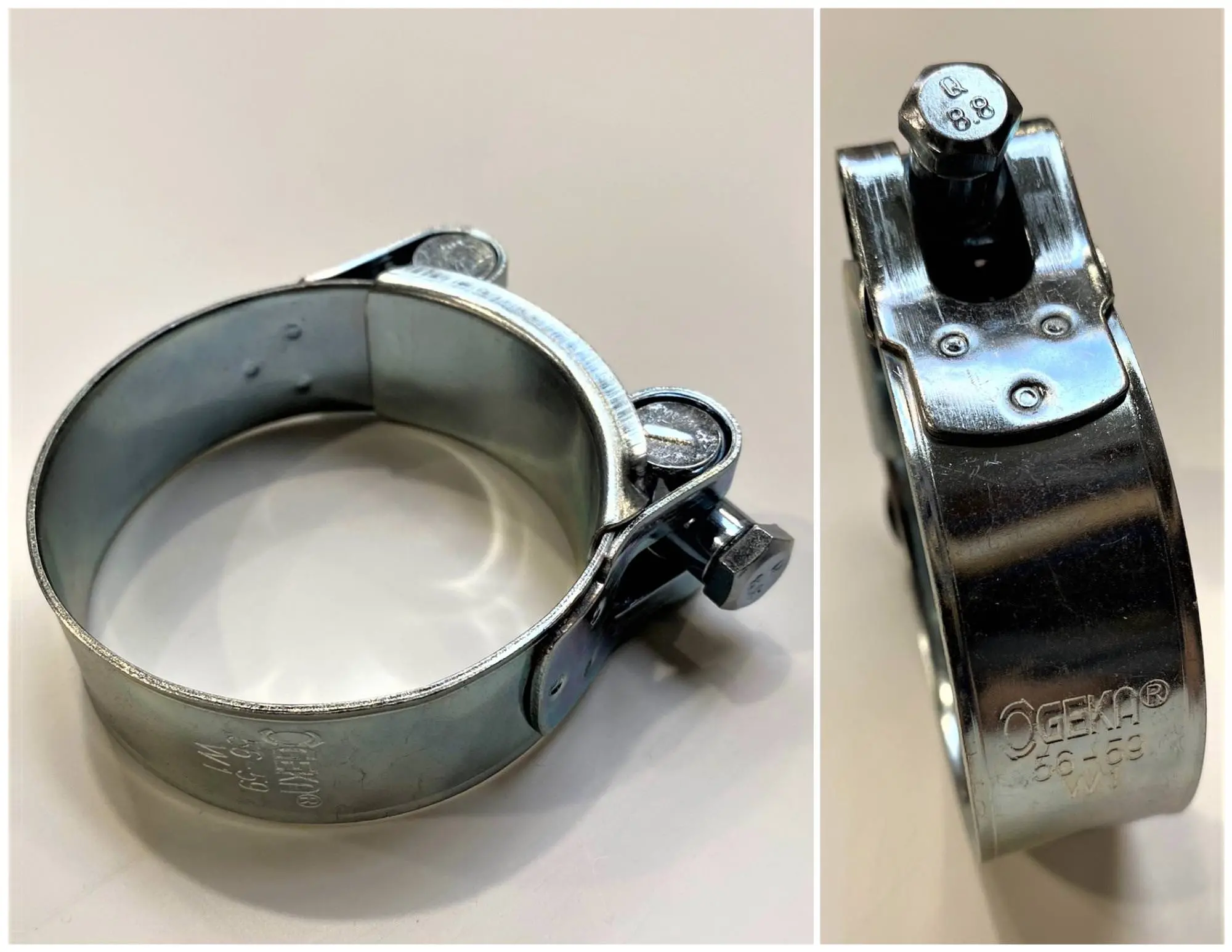 ETA Schlauchklemme 56-59 für Pelletschlauch NW50 galvanisch verzinkt-77021-5659