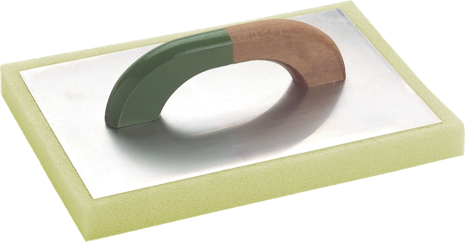 Triuso Ersatzbelag zu Alu-Reibebrett, spezieller Schaumstoff-Belag 30 mm, feinporig, saugfähig, 160 x 260 mm Gerät, Werkzeug, Kelle,