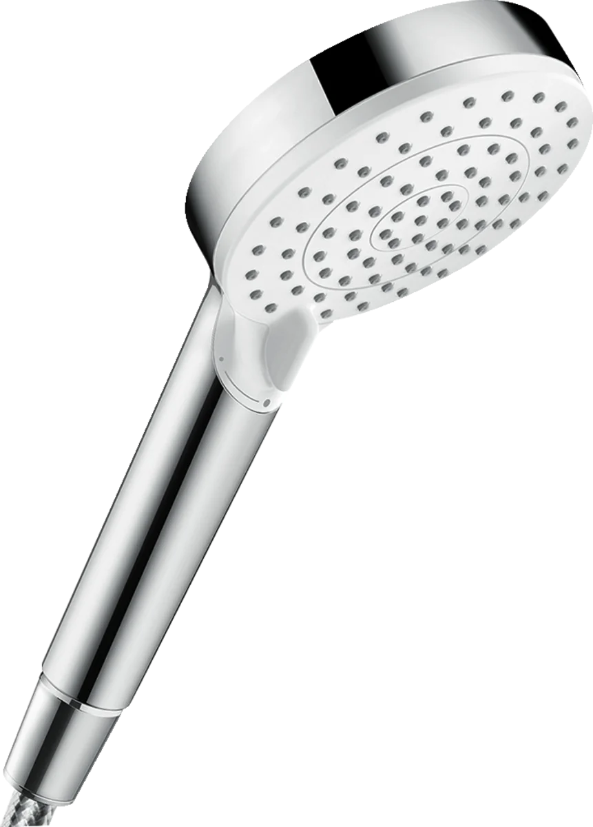 Hansgrohe Handbrause Crometta Vario, weiß/chrom, Brausekopf d = 100 mm-26330400