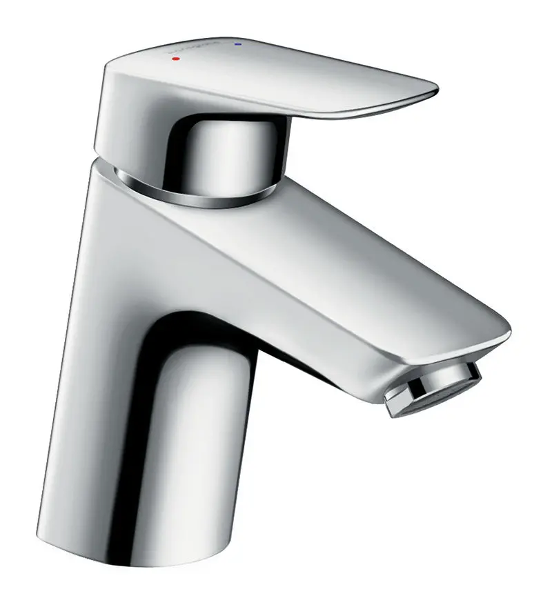 Hansgrohe Waschtisch-Einhebelmischer Logis 70 EcoSmart 5 l/min, ohne Ablaufgarnitur, chrom-71071000