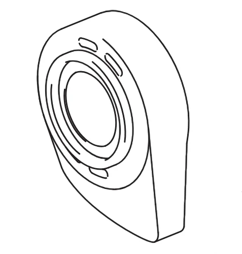 hansgrohe Abdeckkappe Excentra Fill chrom-97698000