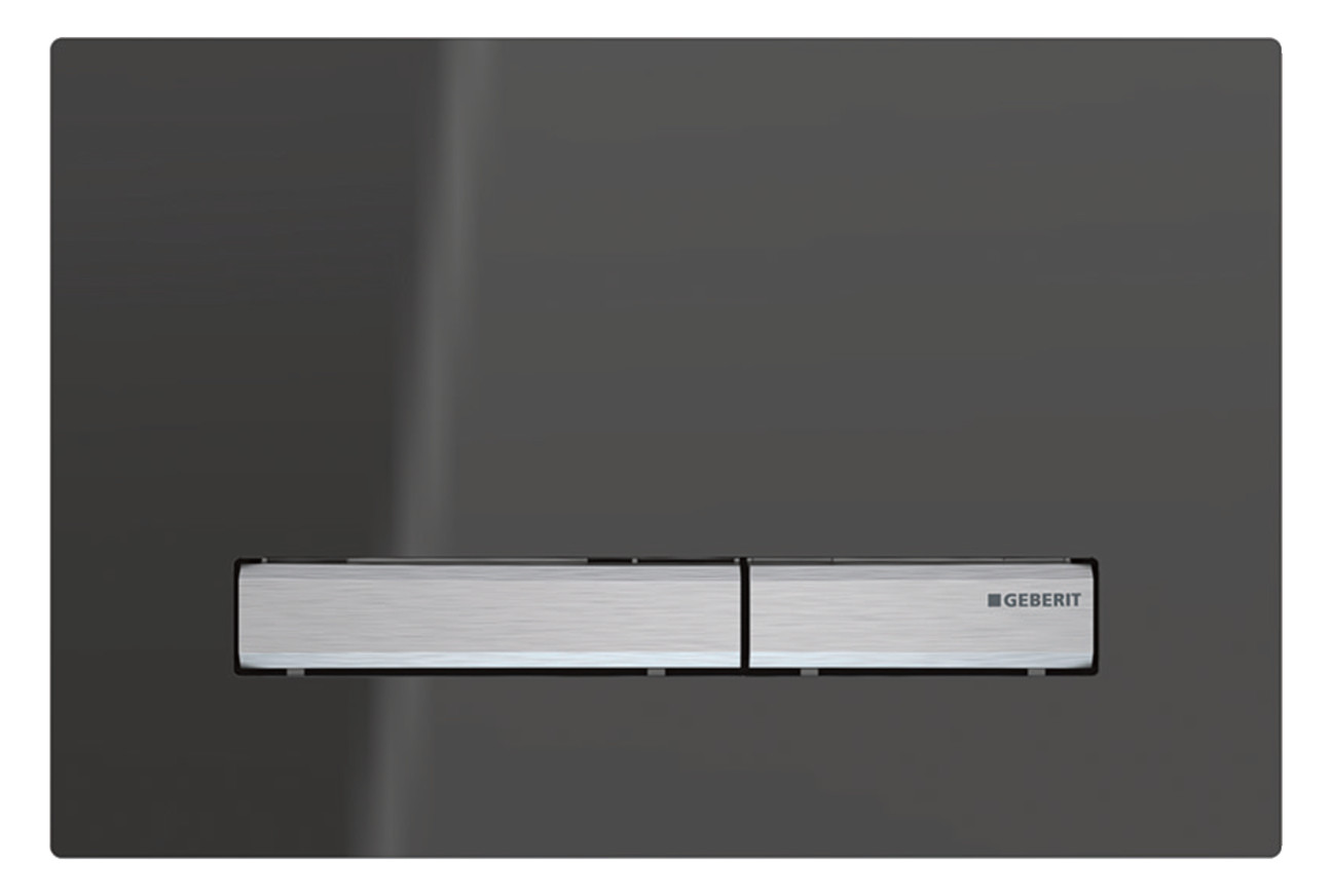 Geberit Betätigungsplatte Sigma50 Rauchglas verspiegelt/verchromt 115.788.SD.2-115788SD2
