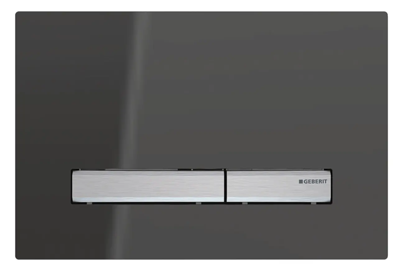 Geberit Betätigungsplatte Sigma50 Rauchglas verspiegelt/verchromt 115.788.SD.2-115788SD2