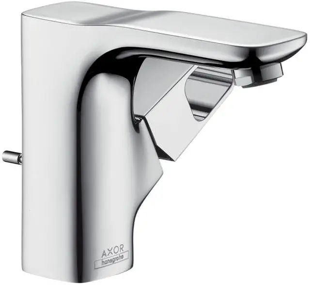 Hansgrohe Waschtisch-Einhebelmischer Axor Urquiola 110 Ausladung 114 mm, mit Ablaufgarnitur, für Handwaschbecken-11025000