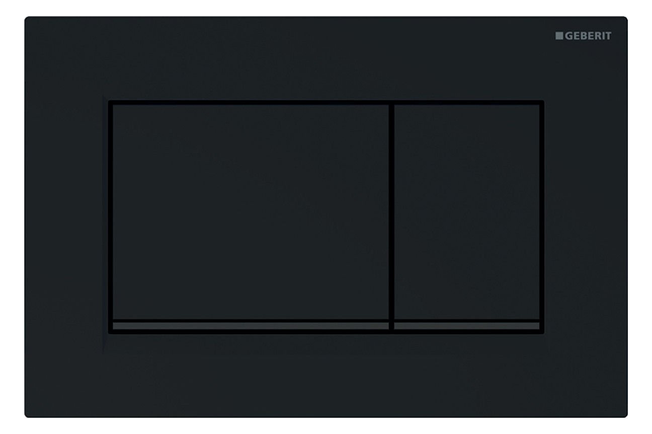Geberit Betätigungsplatte Sigma20 Square schwarz glänzend 115.883.DW.1-115883DW1