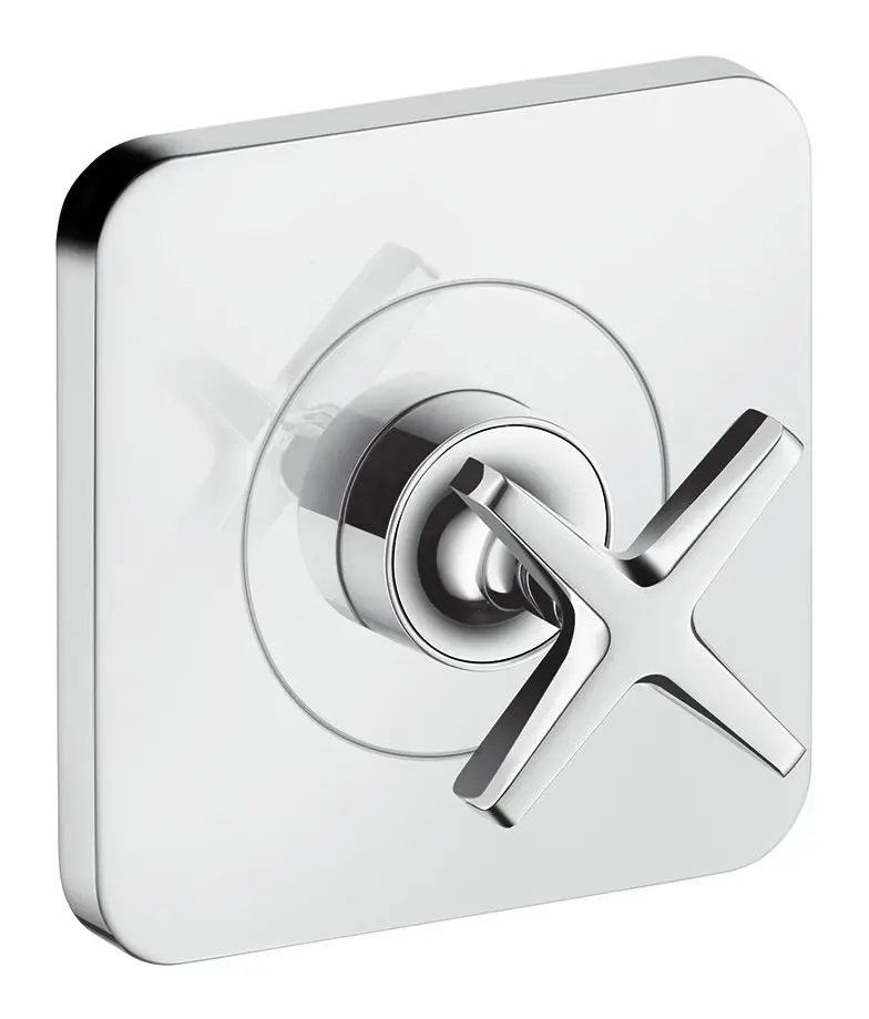 Hansgrohe Fertigmontageset Axor Citterio E chrom, UP-Absperrventil 120/120-36771000