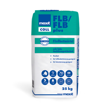 Maxit coll - FLB Plus, Fließbettmörtel, grau, 25 kg