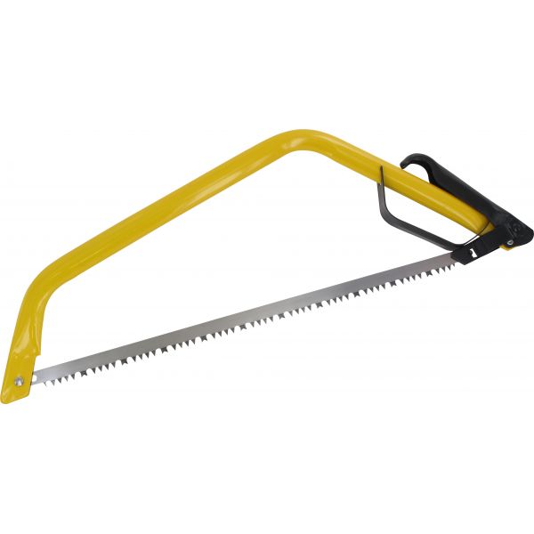 Triuso Bügelsäge augusta heckenrose Ovalstahlrohr 26/17 mm, Schnellspannhebel, Hobelzahnung, gelb beschichtet, Länge 530 mm-31903530 Triuso Bügelsäge augusta heckenrose Ovalstahlrohr 26/17 mm, Schnellspannhebel, Hobelzahnung, gelb beschichtet, Länge 530 mm-31903530